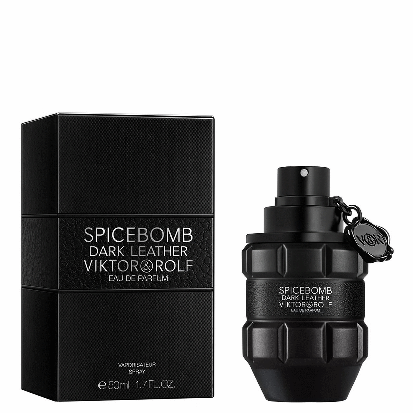 Image showing what you will get when you purchase Spicebomb Dark Leather Cologne By Viktor & Rolf Eau De Parfum Spray
