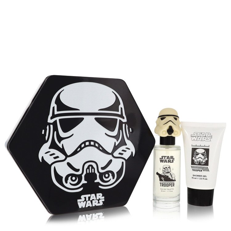 Image showing what you will get when you purchase Star Wars Stormtrooper 3D Cologne By Disney Gift Set