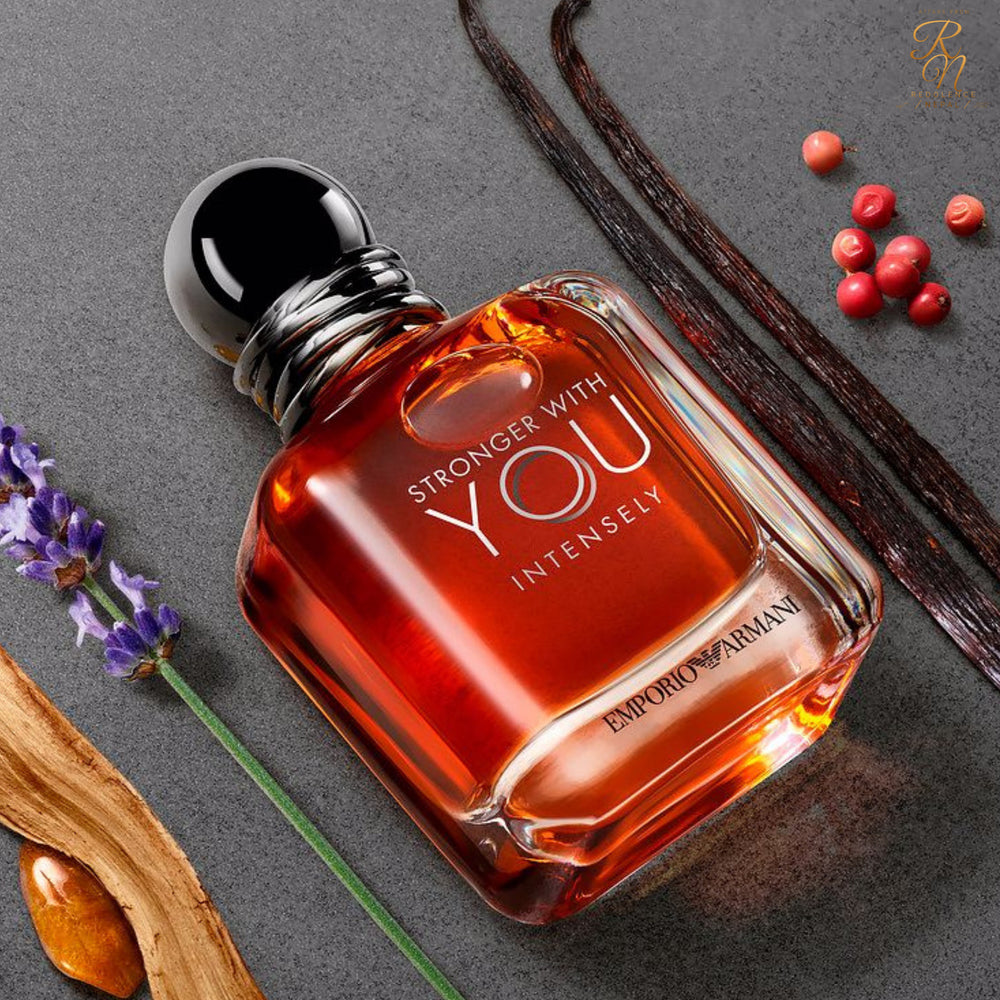Image showing what you will get when you purchase Stronger With You Intensely By Giorgio Armani Eau De Parfum Spray   For Men