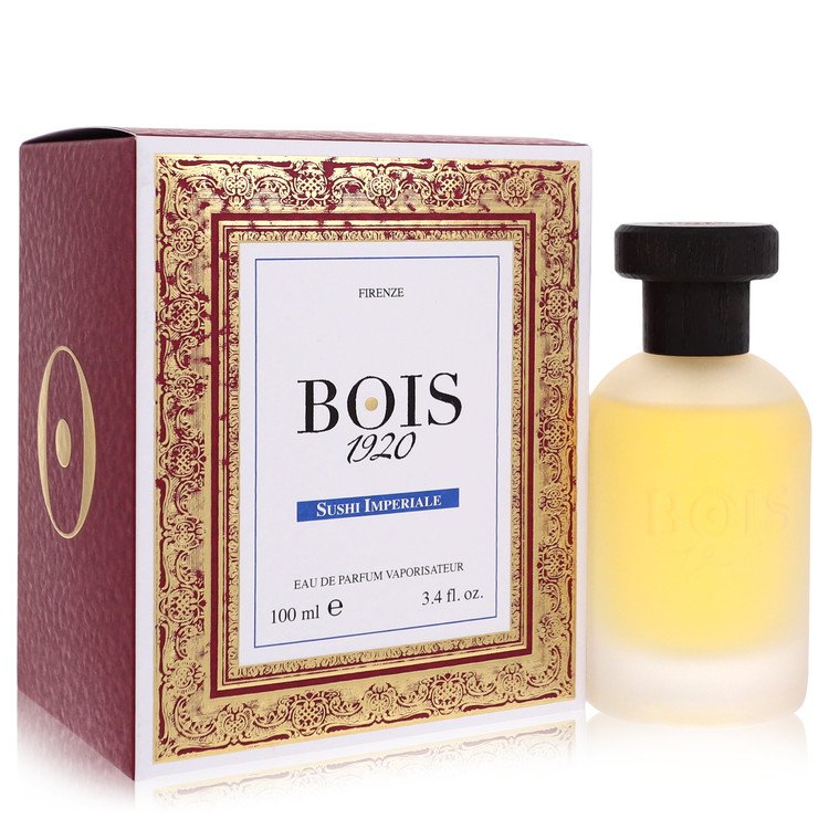 image showing the bottle and packaging for Bois 1920 Sushi Imperiale Perfume By Bois 1920 Eau De Parfum Spray 100ml