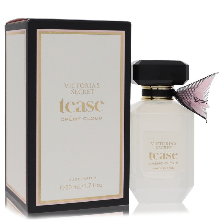 Victoria's Secret Tease Crème Cloud perfume bottle and packaging on a white background