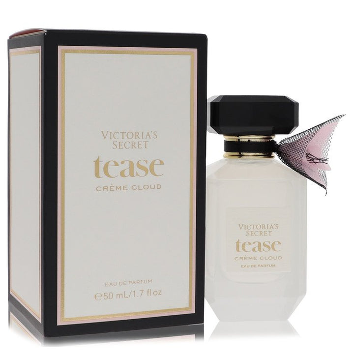 Victoria's Secret Tease Crème Cloud perfume bottle and packaging on a white background