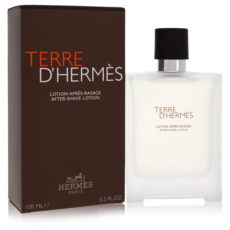 Image showing what you will get when you purchase Terre D'Hermes Cologne By Hermes After Shave Lotion