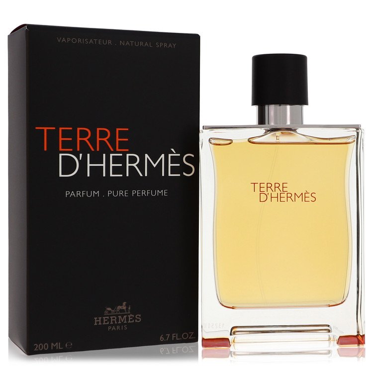 Image showing what you will get when you purchase Terre D'Hermes Cologne By Hermes Pure Perfume Spray