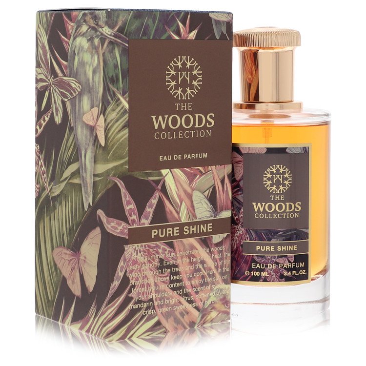 Image showing what you will get when you purchase The Woods Collection Pure Shine Cologne By The Woods Collection Eau De Parfum Spray (Unisex)