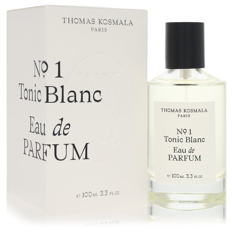 image showing the bottle and packaging for Thomas Kosmala Tonic Blanc No.1 Cologne By Thomas Kosmala Eau De Parfum Spray 100ml
