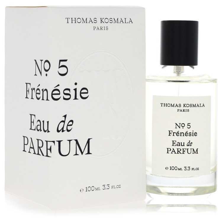image showing the bottle and packaging for Thomas Kosmala Frenesie No.5 Cologne By Thomas Kosmala Eau De Parfum Spray 100ml