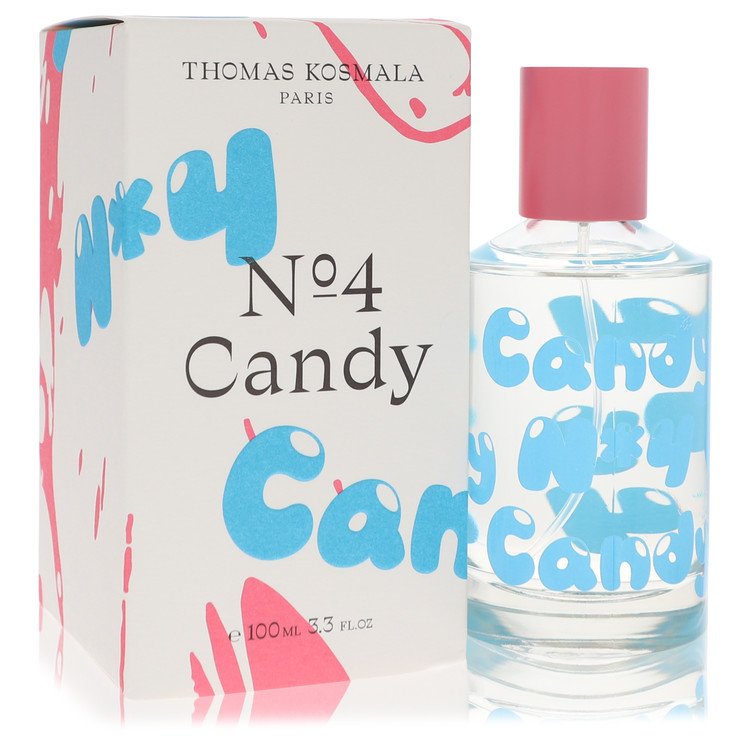 image showing the bottle and packaging for Thomas Kosmala No 4 Candy Perfume By Thomas Kosmala Eau De Parfum Spray 100ml