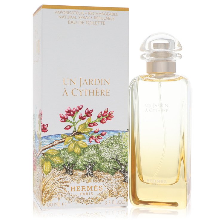 Image showing what you will get when you purchase Un Jardin A Cythere Perfume By Hermes Eau De Toilette Spray Refillable (Unisex)