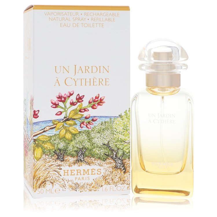 Image showing what you will get when you purchase Un Jardin A Cythere Perfume By Hermes Eau De Toilette Spray Refillable (Unisex)