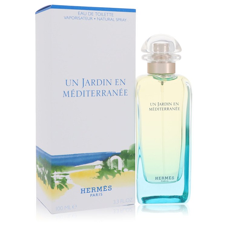 Image showing what you will get when you purchase Un Jardin En Mediterranee Perfume By Hermes Eau De Toilette Spray (Unisex)