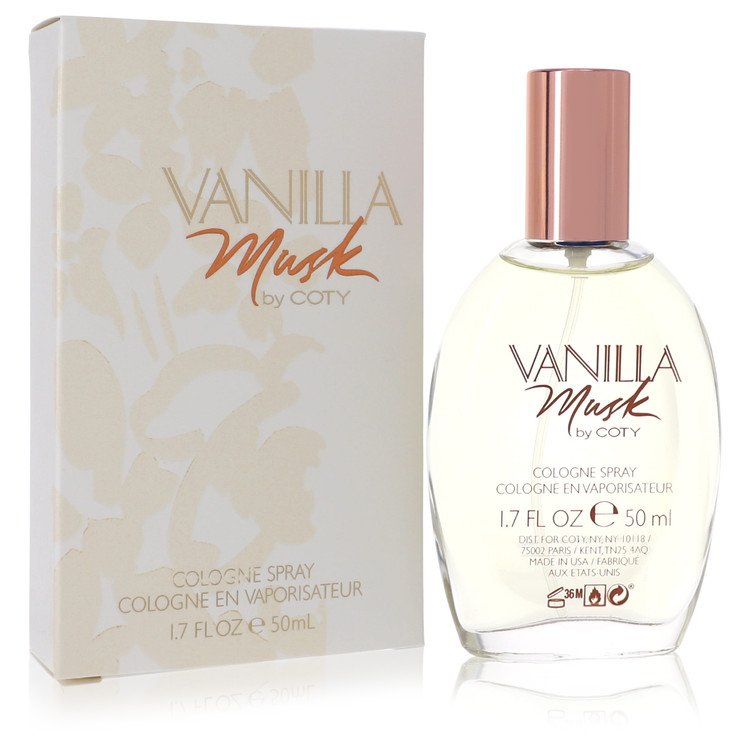Image showing what you will get when you purchase Vanilla Musk Perfume By Coty Cologne Spray