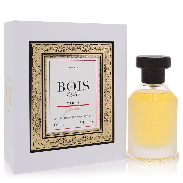 image showing the bottle and packaging for Bois 1920 Virtu Youth Perfume by Bois 1920 Eau De Parfum Spray  100ml