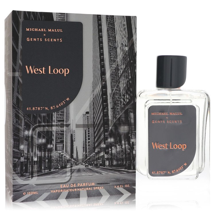 Image showing what you will get when you purchase Michael Malul West Loop Cologne By Michael Malul Eau De Parfum Spray