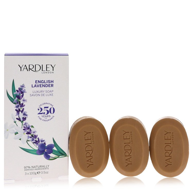 English Lavender 3 x 3.5 oz  by Yardley London - Soap for Women