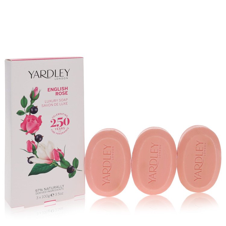 English Rose Yardley 3 x 3.5 oz  Luxury  by Yardley London - Soap for Women