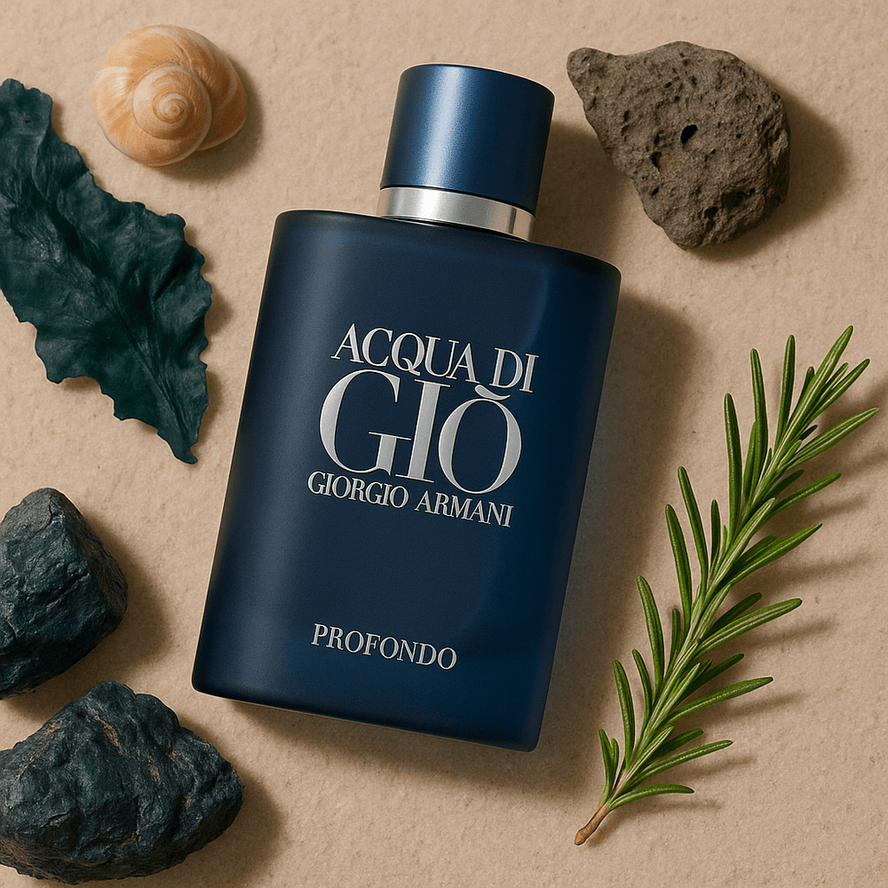 Acqua Di Gio Profondo Cologne By Giorgio Armani Eau De Parfum Spray Refillable - Just Perfume