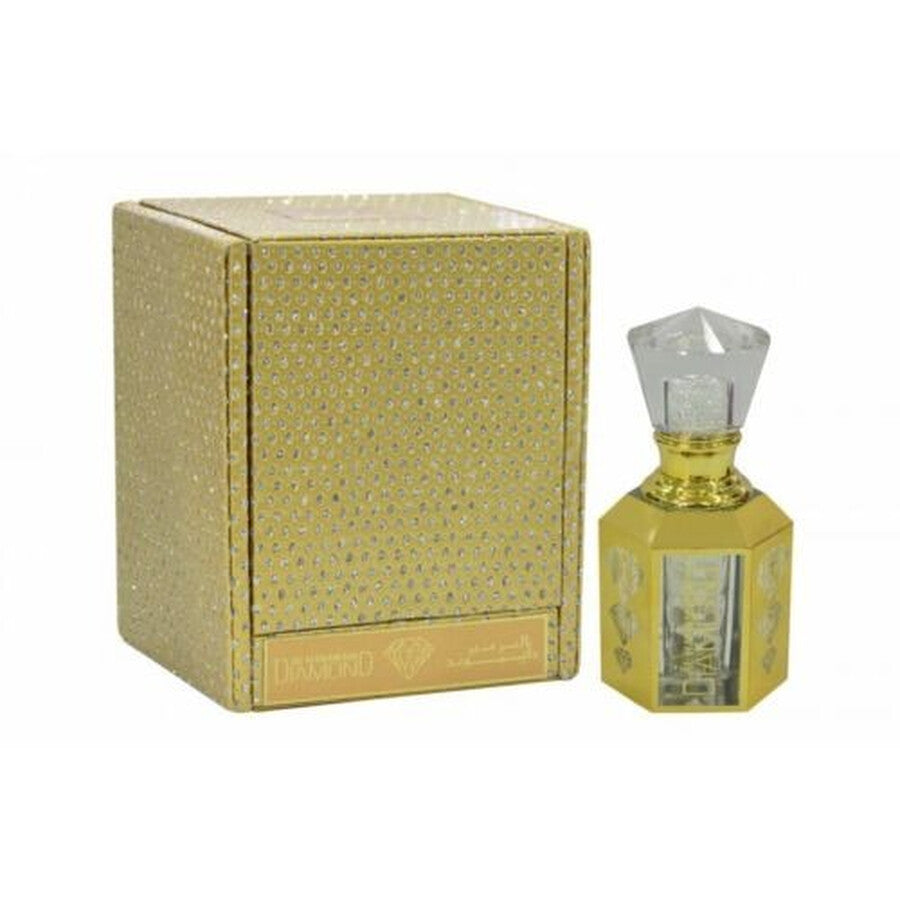 image showing the bottle and packaging for Al Haramain Diamond Perfume By Al Haramain Concentrated Perfume Oil 12ml