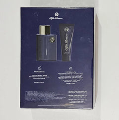 Alfa Romeo Blue 2pc Set EDT 125ml Spray + Shower Gel 90ml - Just Perfume