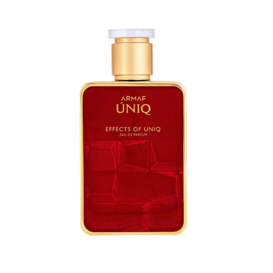 image showing the bottle and packaging for Armaf Uniq Effects Of Uniq Cologne By Armaf Eau De Parfum Spray 100ml