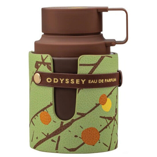 image showing the bottle and packaging for Armaf Odyssey Dubai Chocolat EDP 100ml