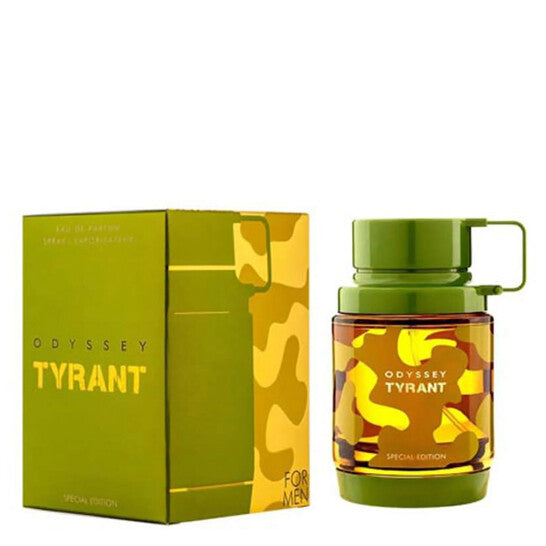 image showing the bottle and packaging for Armaf Odyssey Tyrant Cologne By Armaf Eau De Parfum Spray 100ml