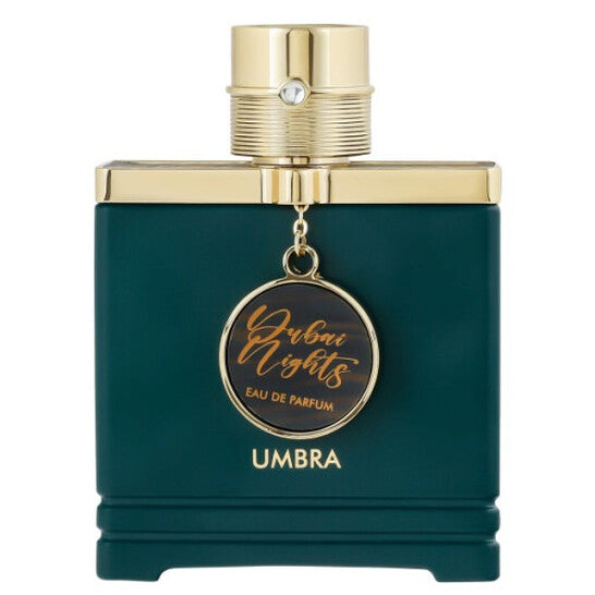 image showing the bottle and packaging for Armaf Dubai Nights Umbra Cologne By Armaf Eau De Parfum Spray 100ml