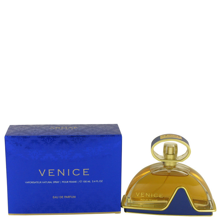 image showing the bottle and packaging for Armaf Venice Perfume By Armaf Eau De Parfum Spray 100ml