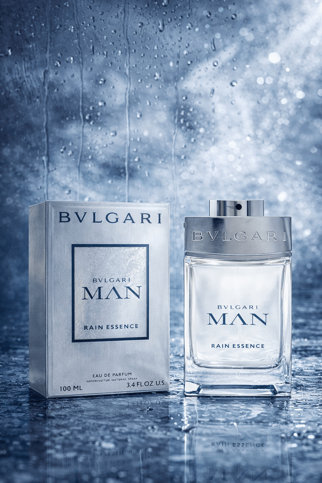 Bvlgari Man Rain Essence Cologne By Bvlgari Eau De Parfum Spray - Just Perfume
