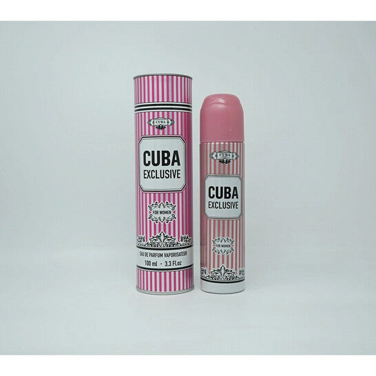 image showing the bottle and packaging for Cuba Exclusive Perfume By Cuba Eau De Parfum Spray 100ml