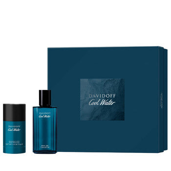 Davidoff Cool Water (M) 2pc Set   EDT Spray 40ml + 75ml Shower Gel set  - Just Perfume