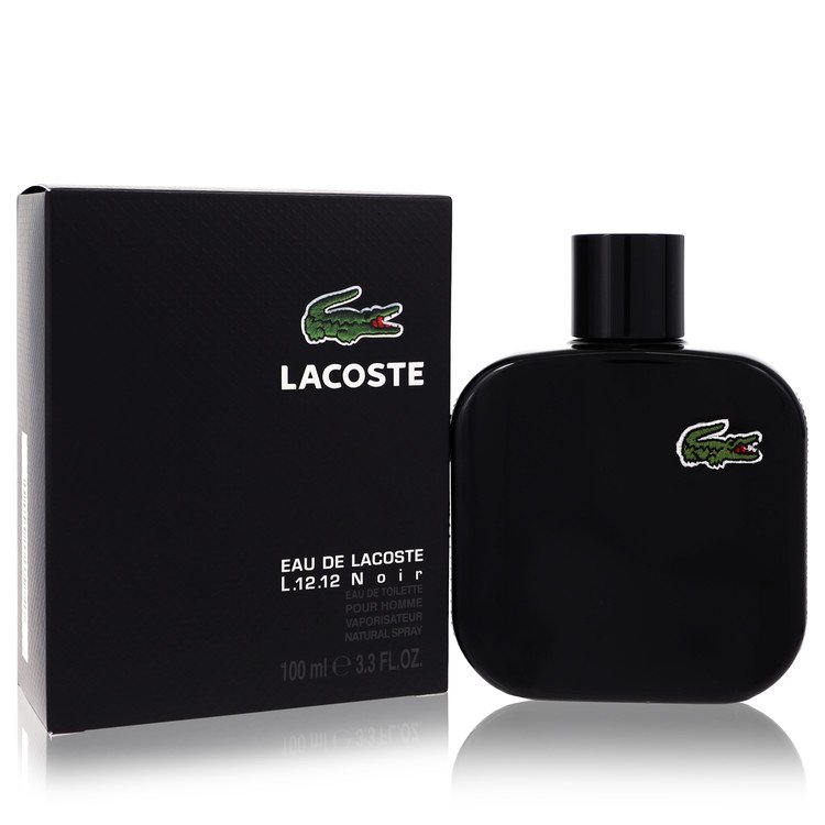 Image showing what you will get when you purchase Lacoste Eau De Lacoste L.12.12 Noir Cologne By Lacoste Eau De Toilette Spray