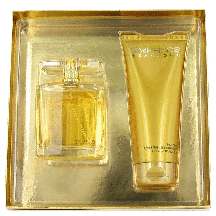 image showing the bottle and packaging for Empress Perfume By Sean John Gift Set Set