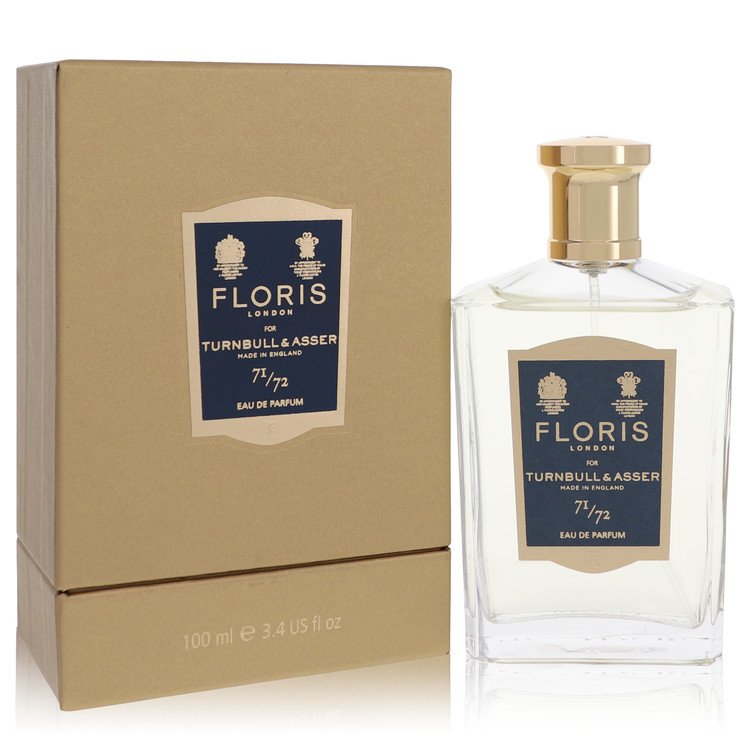image showing the bottle and packaging for Floris 71/72 Turnbull & Asser Cologne By Floris Eau De Parfum spray 100ml