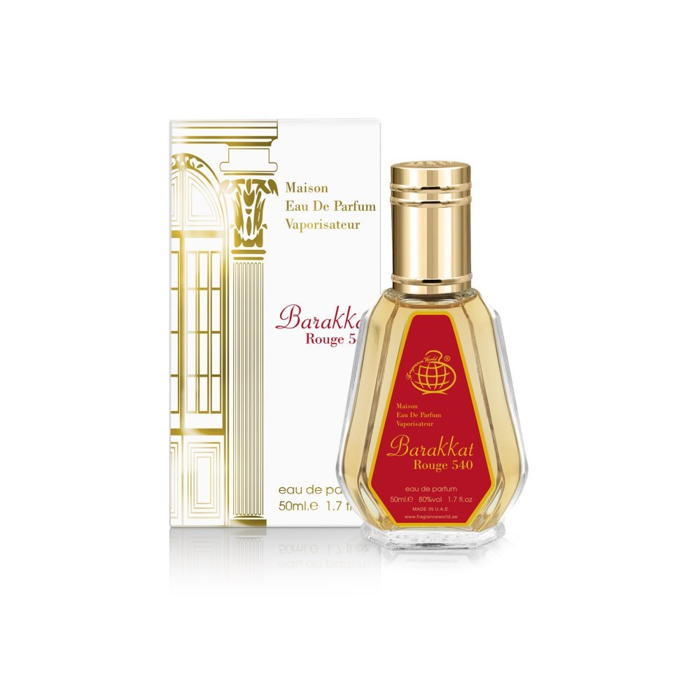 Fragrance World Barakkat Rouge 540 Perfume By Fragrance World Eau De Parfum Spray (Unisex) - Just Perfume