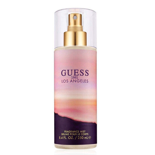 image showing the bottle and packaging for Guess 1981 Los Angeles Perfume By Guess Fragrance Mist 250ml