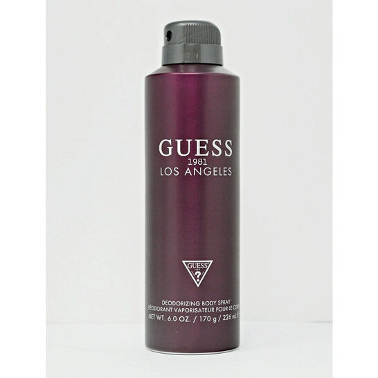 image showing the bottle and packaging for Guess 1981 Los Angeles6.0oz Perfume By Guess Fragrance Mist 180ml