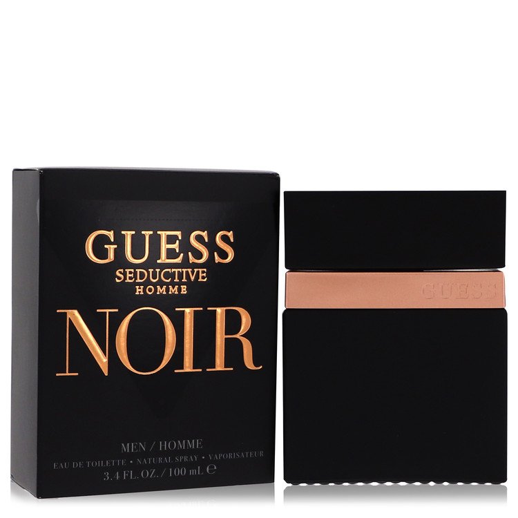 Guess Seductive Homme Noir Cologne By Guess Eau De Toilette Spray - Just Perfume