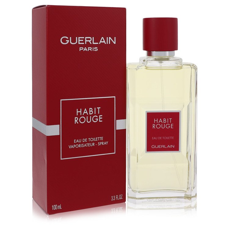 Habit Rouge Cologne By Guerlain Cologne / Eau De Toilette Spray - Just Perfume