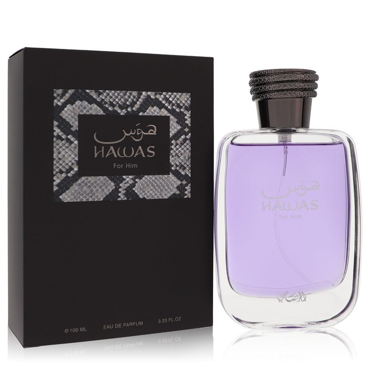 Image showing what you will get when you purchase Hawas Cologne By Rasasi Eau De Parfum Spray