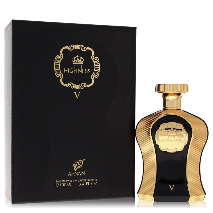 Image showing what you will get when you purchase Her Highness Black Perfume By Afnan Eau De Parfum Spray