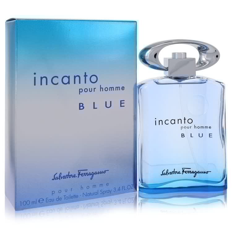Incanto Blue by Salvatore Ferragamo - Eau De Toilette for Men - Just Perfume