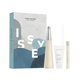 Issey Miyake (W) 3 Pc Set   100ml EDT Spray + 50ml Body Lotion + 10ml Purse Spray set  - Just Perfume