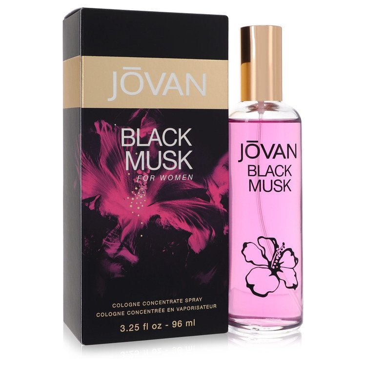 Image showing what you will get when you purchase Jovan Black Musk Perfume By Jovan Cologne Concentrate Spray
