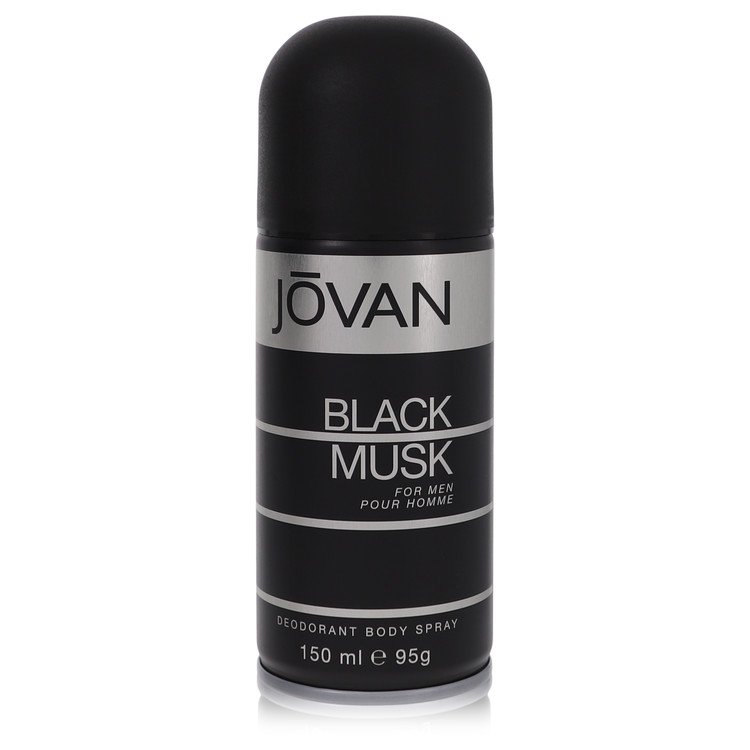 Image showing what you will get when you purchase Jovan Black Musk Cologne By Jovan Deodorant Spray