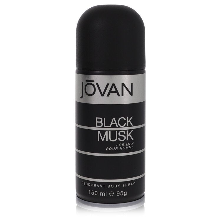 Jovan Black Musk Cologne By Jovan Deodorant Spray - Just Perfume