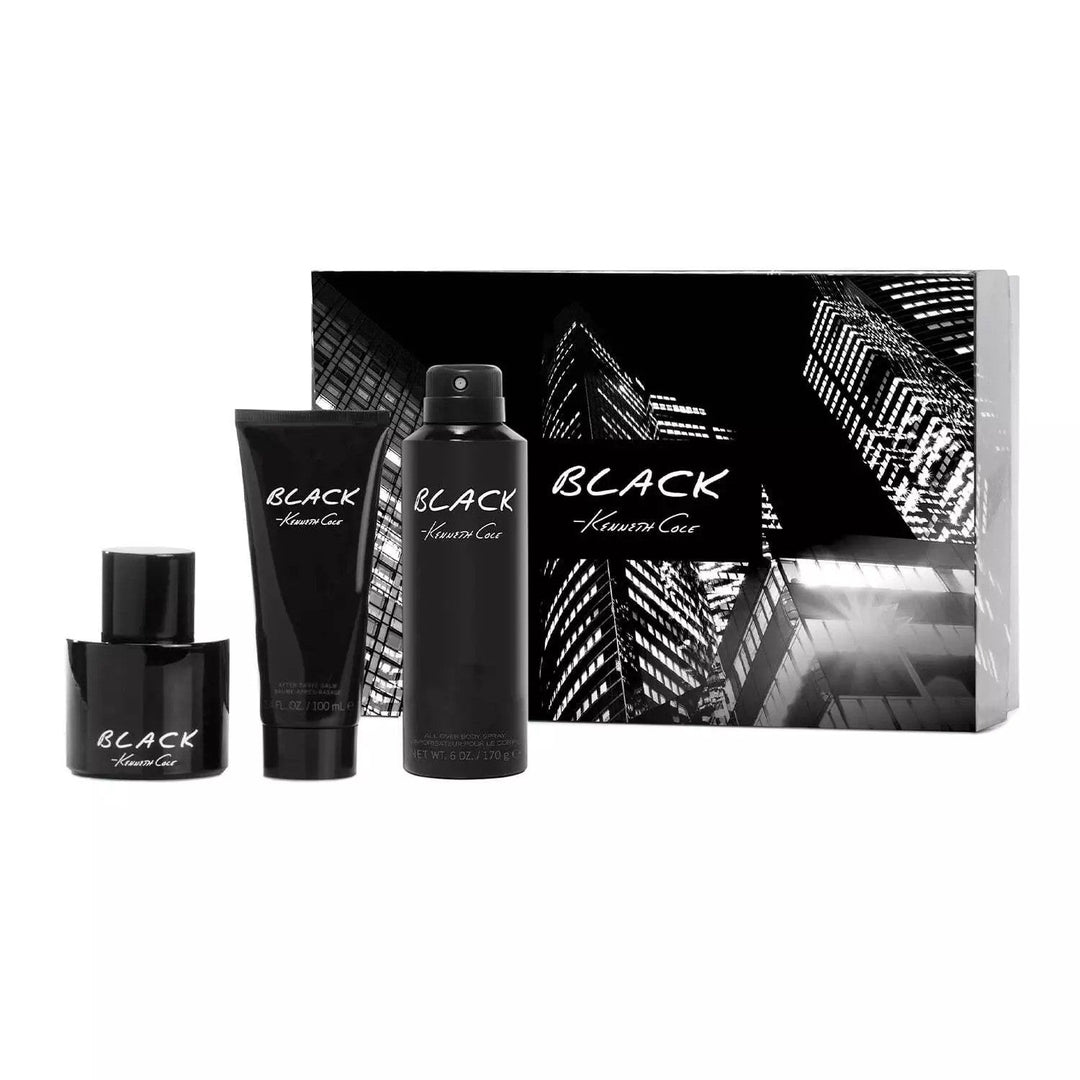 Kenneth Cole Black Cologne By Kenneth Cole Gift Set - Just Perfume