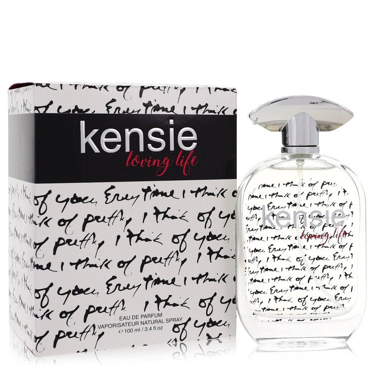 Image showing what you will get when you purchase Kensie Loving Life Perfume By Kensie Eau De Parfum Spray