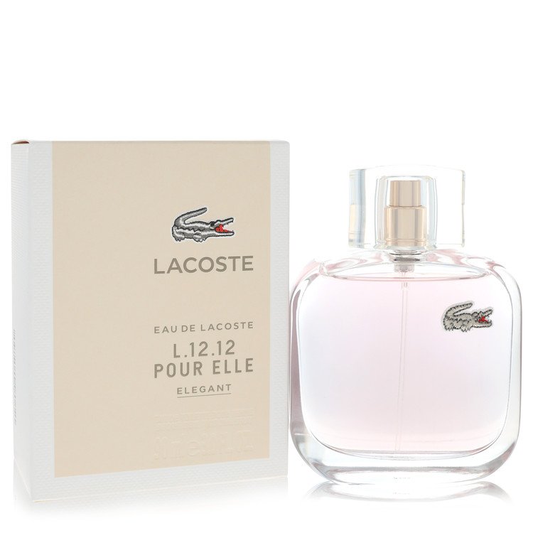 Image showing what you will get when you purchase Lacoste Eau De Lacoste L.12.12 Elegant Perfume By Lacoste Eau De Toilette Spray