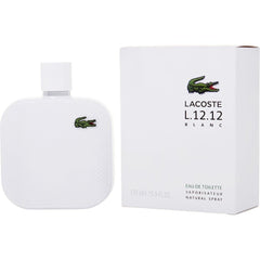 Lacoste Eau De Lacoste L.12.12 Blanc Cologne By Lacoste Eau De Parfum Spray - Just Perfume